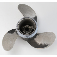 174817 Johnson Evinrude 1974-2005 3 Blade ALUM RH 9 X 11 Propeller 8 9.9 15 HP
