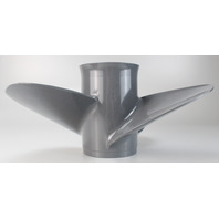 58130-ZY3-011A Honda 2002 & UP ALUM RH 15-3/8 x 11 Propeller 115-250 HP NEW!