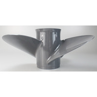 58130-ZY3-015AP Honda 2002 & UP ALUM RH 15-3/4 x 15 Propeller 115-250 HP NEW!