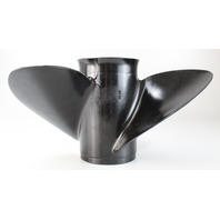 58100-87L30-019 Suzuki 2009 & UP ALUM RH 13-3/4 x 19 Propeller 70 80 90 HP NEW!