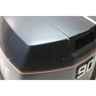Late 80s Early 90s Johnson Evinrude V4 VRO Top Cowling Engine Cover Hood 90 HP