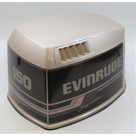 284740 Johnson Evinrude 1995 Top Cowling Engine Cover Hood 150 175 HP  LIKE NEW!