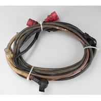 Johnson Evinrude OMC External 5-1/2' Wiring Harness w/Red Plugs & Battery Cables