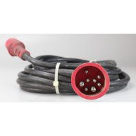 Johnson Evinrude OMC 21' External Wiring Harness 8 & 9 prong Red plugs OEM!