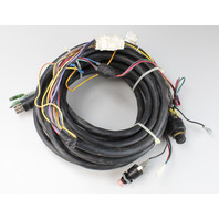 Mercury 25-1/2' External Wiring Harness w/8 prong plug & Switch - NO KEY! OEM!