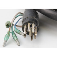 Mercury 25-1/2' External Wiring Harness w/8 prong plug & Switch - NO KEY! OEM!