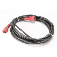 Johnson Evinrude OMC 21' Red External Wiring Harness W/8 Prong & 10 Hole Plugs