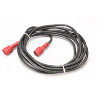 Johnson Evinrude OMC 20' 6" Red External Wiring Harness 8 Prong & 10 Hole Plugs