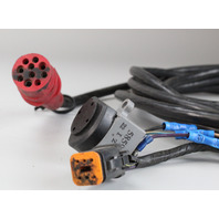 Johnson Evinrude OMC 18' External Wiring Harness 10 Hole Red Plug OEM!