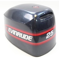 285023 Johnson Evinrude 1998 Top Cowling Engine Cover Hood 25 35 HP 3 cylinder