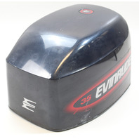438322 Johnson Evinrude 1997-98 Top Cowling Cowl Engine Cover Hood 25 35 HP 3 Cy