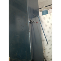 LS Industries Airless Steel Shot Blast Cabinet Basket Blaster