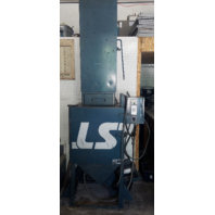 LS Industries Airless Steel Shot Blast Cabinet Basket Blaster