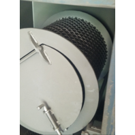 LS Industries Airless Steel Shot Blast Cabinet Basket Blaster