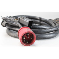 Johnson Evinrude OMC 10' External Wiring Harness 7 Prong Red Plug & Orange Plug