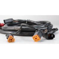 Johnson Evinrude OMC 10' External Wiring Harness 7 Prong Red Plug & Orange Plug