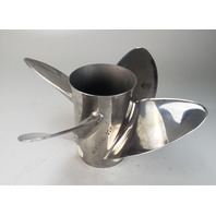 831910A45 Mercruiser Bravo I SST 4 Blade RH 15-1/4 X 22 Propeller 450 454 465+HP