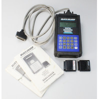 Quicksilver Digital Diagnostic Terminal W/ 2 Cartridges & 2 Books 1.2 5.0