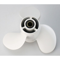 664-45954-01-00 Yamaha 1980 & UP ALUM RH 9-7/8 x 12 Propeller 20 25 30 HP NEW