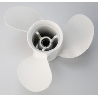 664-45954-01-00 Yamaha 1980 & UP ALUM RH 9-7/8 x 12 Propeller 20 25 30 HP NEW
