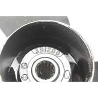 391200 Johnson Evinrude 1976 + ALUM RH 15 x 17 Propeller 90 + HP 6 MTH HUB WTY