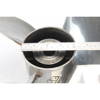 175738 Johnson Evinrude Renegade 13-1/2 x 25 RH Propeller 90 + HP 6 MTH HUB WTY