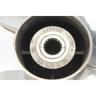 175738 Johnson Evinrude Renegade 13-1/2 x 25 RH Propeller 90 + HP 6 MTH HUB WTY