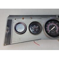 Cobia Outboard Marine Boat Dash Ignition Panel Switch W/ Gauges 21-1/2" x 6"