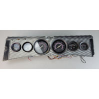 Cobia Outboard Marine Boat Dash Ignition Panel Switch W/ Gauges 21-1/2" x 6"