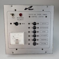 Sea Ray 110/115 Vac Shore Power Control Center 9" x 9"