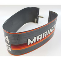 8181A2 Mercury & Mariner Wrap Around Aluminum Engine Cover  45 50 HP Inline 4