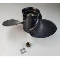 QA2004X Quicksilver Black Diamond 1976 & UP ALUM RH 16 X 13 Propeller 90-350 HP
