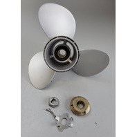 58100-88l62-019 Suzuki 1983 & UP Aluminum RH 11-1/4 x 15 Propeller 35-65 HP
