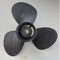 87818A10 Mercury Black Max 1977 & UP Aluminum RH 12-1/4 x 9 Propeller 25-75 HP