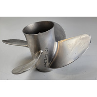 878612A46 Mercury Trophy Sport 4 Blade SST RH 10-5/8 x 12 Propeller 25-75 HP