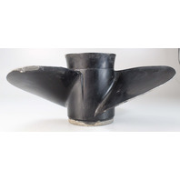 78116CP1 Mercury Black Max 1977 & UP Aluminum RH 15-1/4 x 15 Propeller 90-300 HP