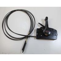Mercury Side Mount Remote Control Box W/ 15' Cables & Trim Switch OEM!