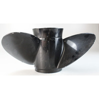 QA1920X Quicksilver Black Diamond 1976 & UP ALUM RH 14 X 23 Propeller 90-350 HP