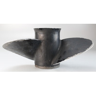 QA2034X Quicksilver Black Diamond ALUM RH 13-3/4 X 15 Propeller 40-150 HP