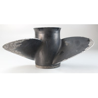 QA2034X Quicksilver Black Diamond ALUM RH 13-3/4 X 15 Propeller 40-150 HP