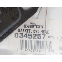 345257 Johnson Evinrude OMC V6 Cylinder Head Gasket NEW OLD STOCK!