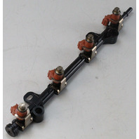 6FP-13761-00-00 Yamaha 2006 & UP Delivery Pipe & Injectors 75 90 HP 4-Stroke