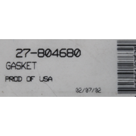 804680 27-804680 Mercury Intake Reed Gasket New Old Stock!