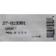 819381 27-819381 Mercury Powerhead Base Gasket NEW OLD STOCK!