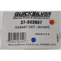 802657 27-802657 Mercury Intake Gasket Set NEW OLD STOCK!