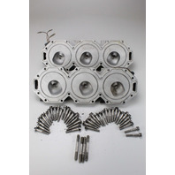 C# 850276-C4 Mercury Optimax Cylinder Head Set 200 HP 3.0L DFI REFURBISHED!