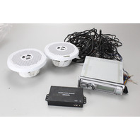 Marine Sony Stereo System W/Sirius Receiver & Fusion Speakers