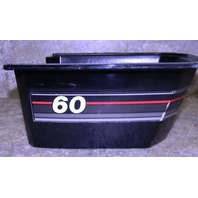 Mercury 1992 - 1997 1998 Bottom Cowling Trim Cover Apron 50 55 60 HP 3 Cylinder