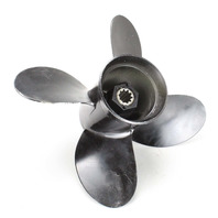 3213-100-14 Solas Yamaha 1976 & UP ALUM RH 10 X 14 Propeller 20 25 28 30 HP
