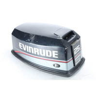Evinrude Top Cowling Engine Cover Hood 25 HP FRESHWATER CONDITION!
